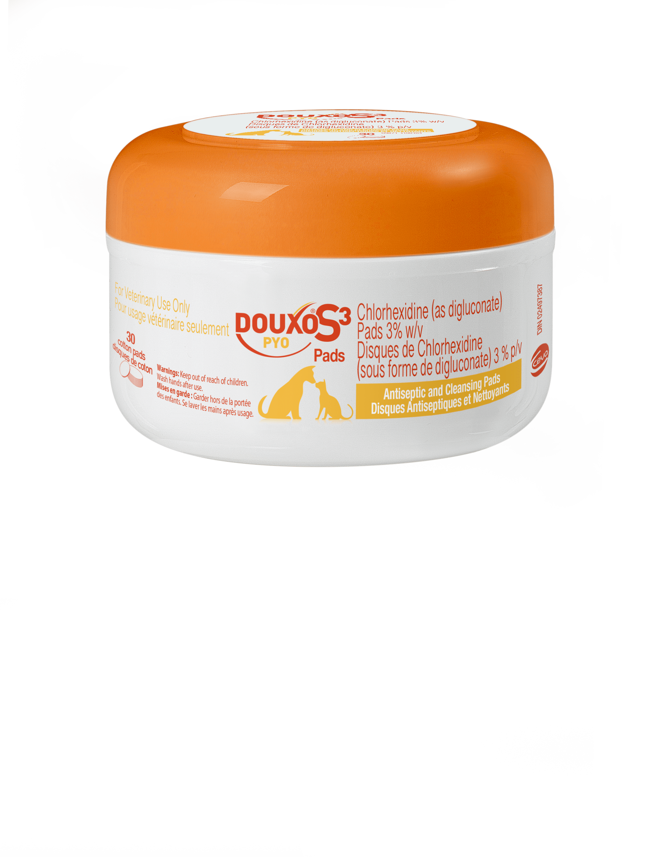 Douxo pyo pads 30 dischetti di cotone imbevuti